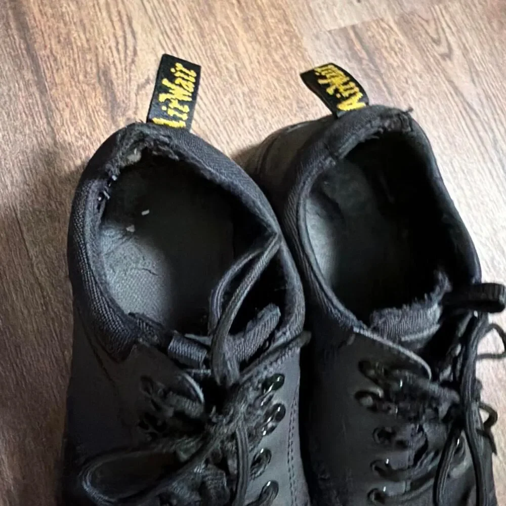 Doc Martens Reeder Black Utility Oxford Shoes Lace Up Casual US M Size 11